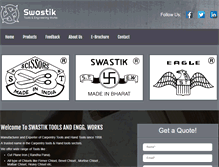 Tablet Screenshot of eaglecarpentrytools.com
